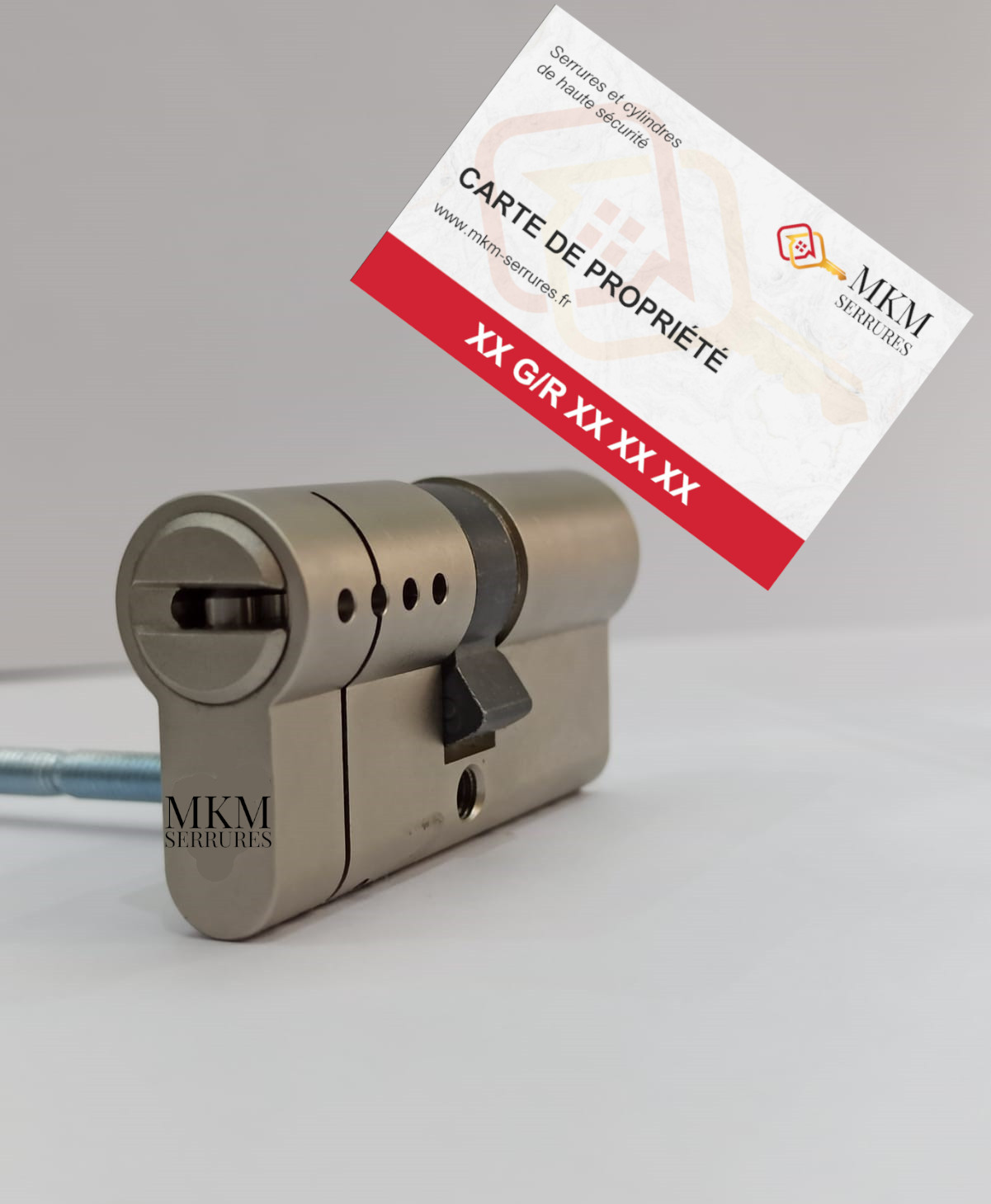Cylindre Europeen Noey + carte