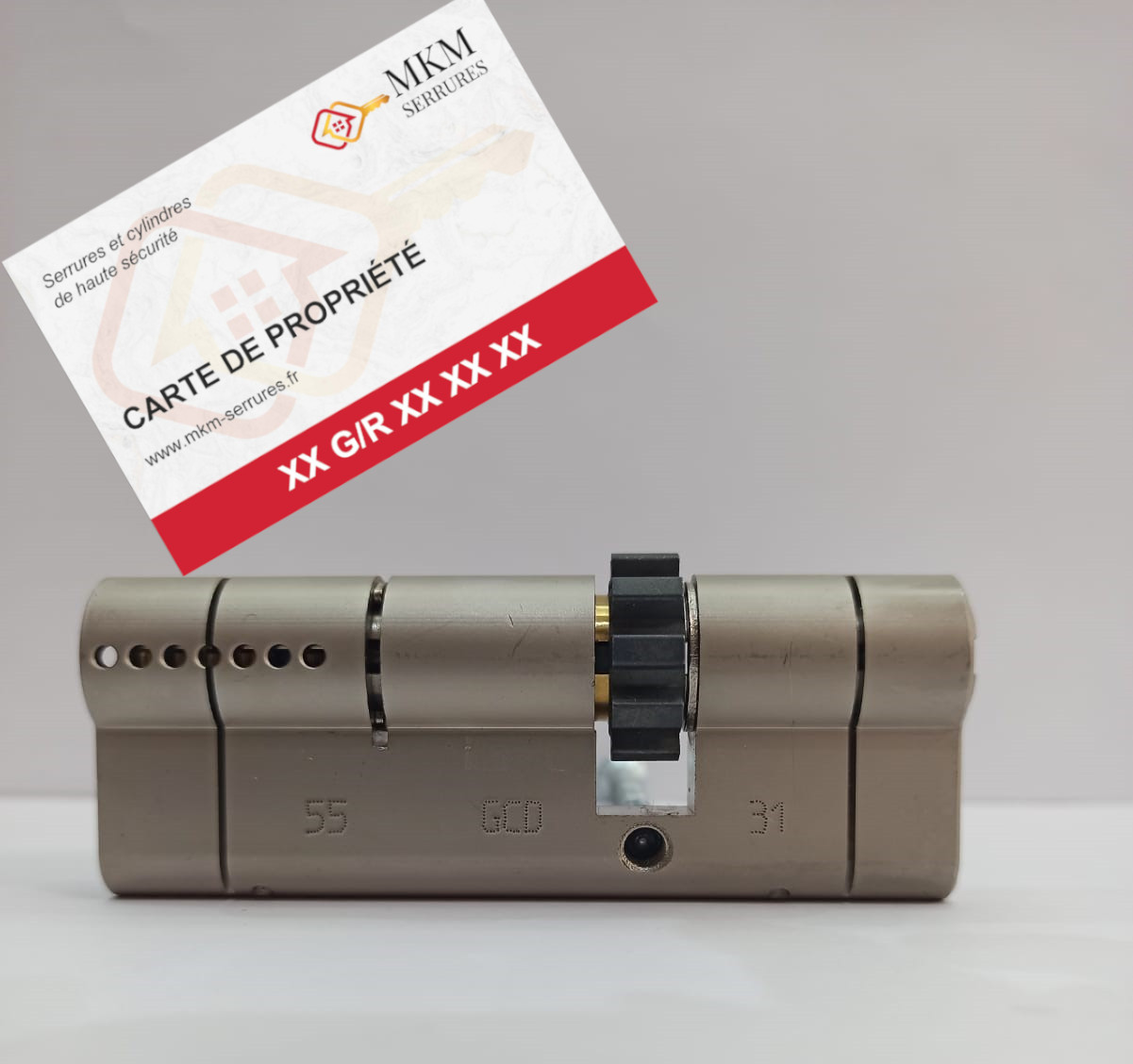 Cylindre Noey Securystar + Carte