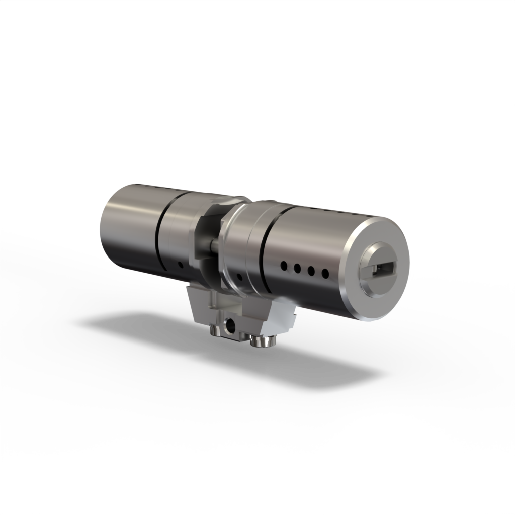 Cylindre monobloc fortis beta 50X60 de chez MKM Serrures adaptable pour serrure Fichet